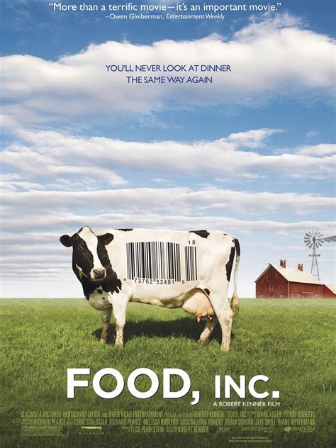 A Reaction Paper on Food, Inc. – a Robert Kenner film Companies, especially large multinational companies control the whole food system, from seed to the supermarket. The industrial food system is always looking for greater efficiency, but each step in taking greater efficiency leads to a problem. As seen on the movie, factories are ...